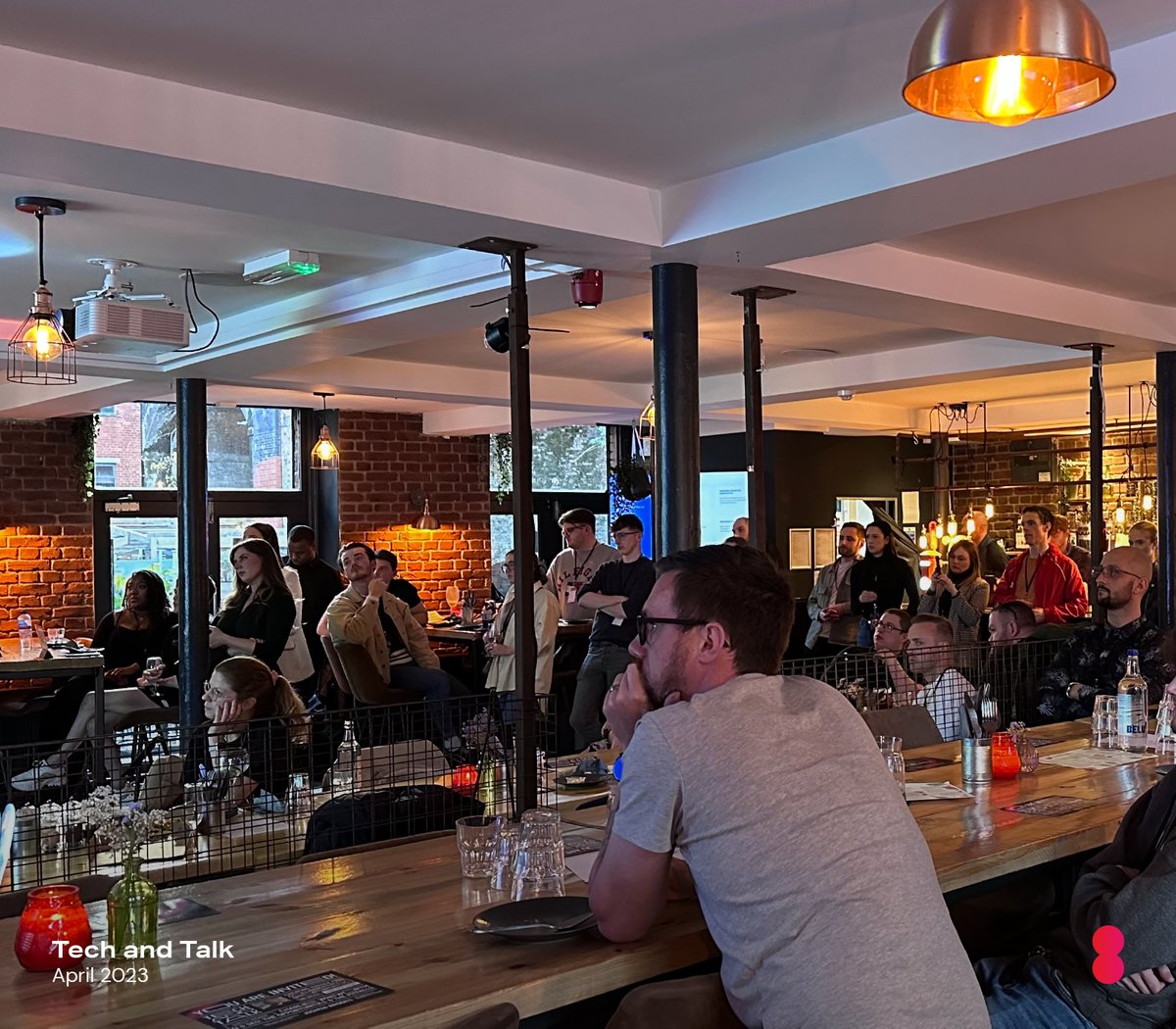 Create8Ltd's tweet image. It’s been a month since our first Tech and Talk event – we can’t believe how well it went!
#Create8 #TechandTalk #ManchesterNetworkingEvent