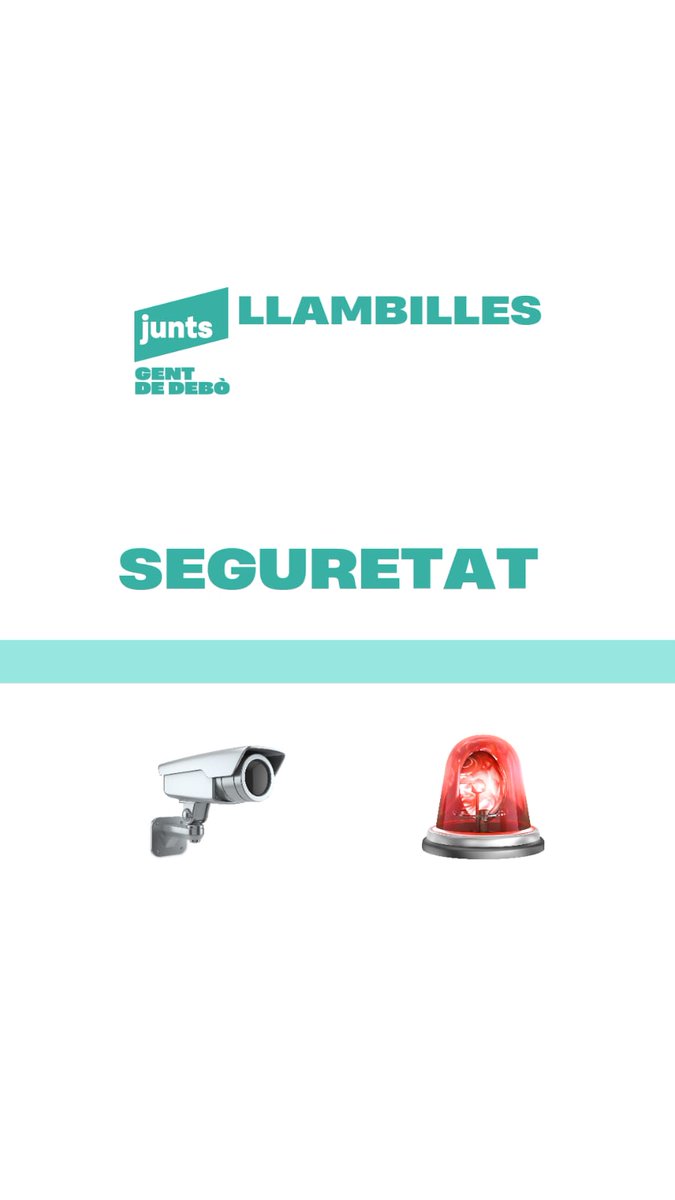 Junts per Llambilles tweet media