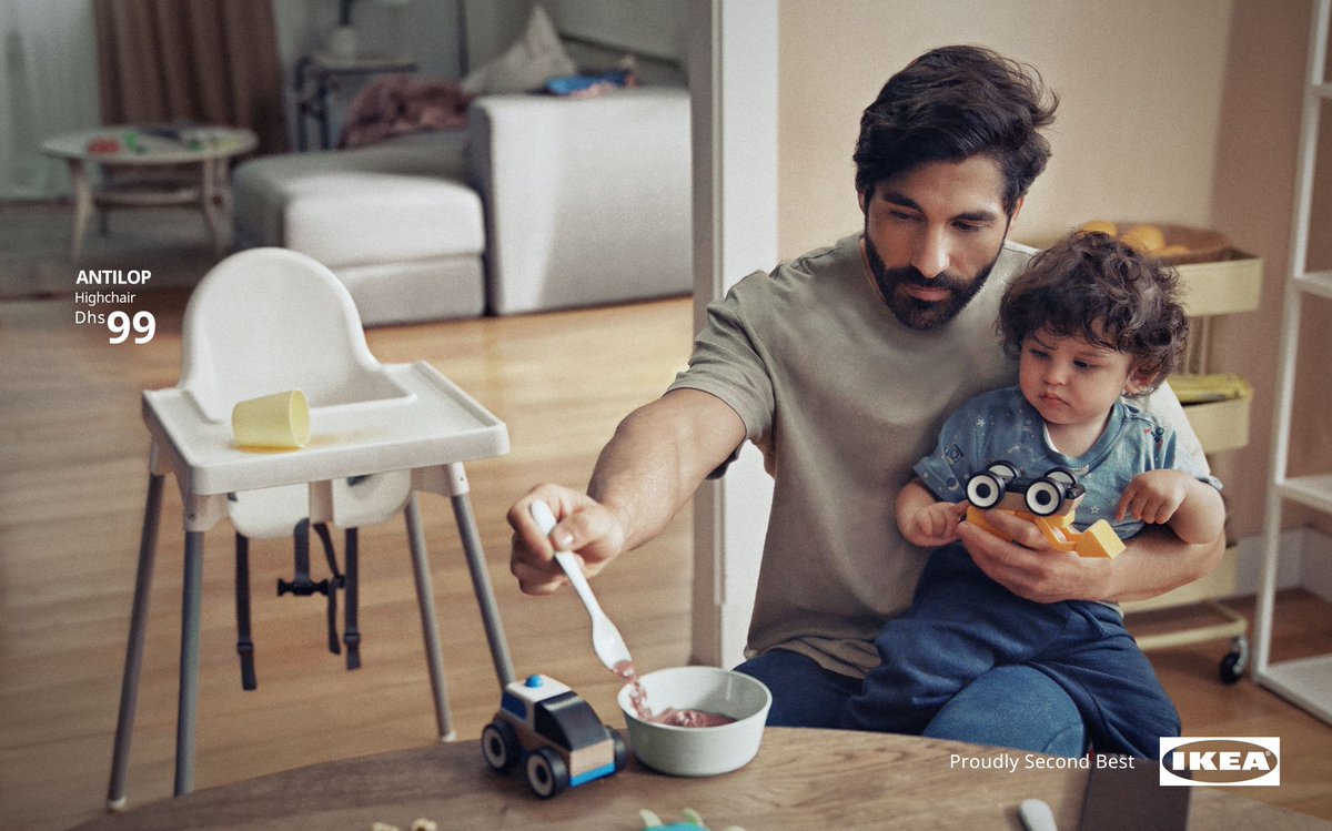 Stoneismynamee's tweet photo. Me ha encantado esta idea de “orgullosos de ser la segunda mejor opción” de ikea https://t.co/0vjAOrDa1p