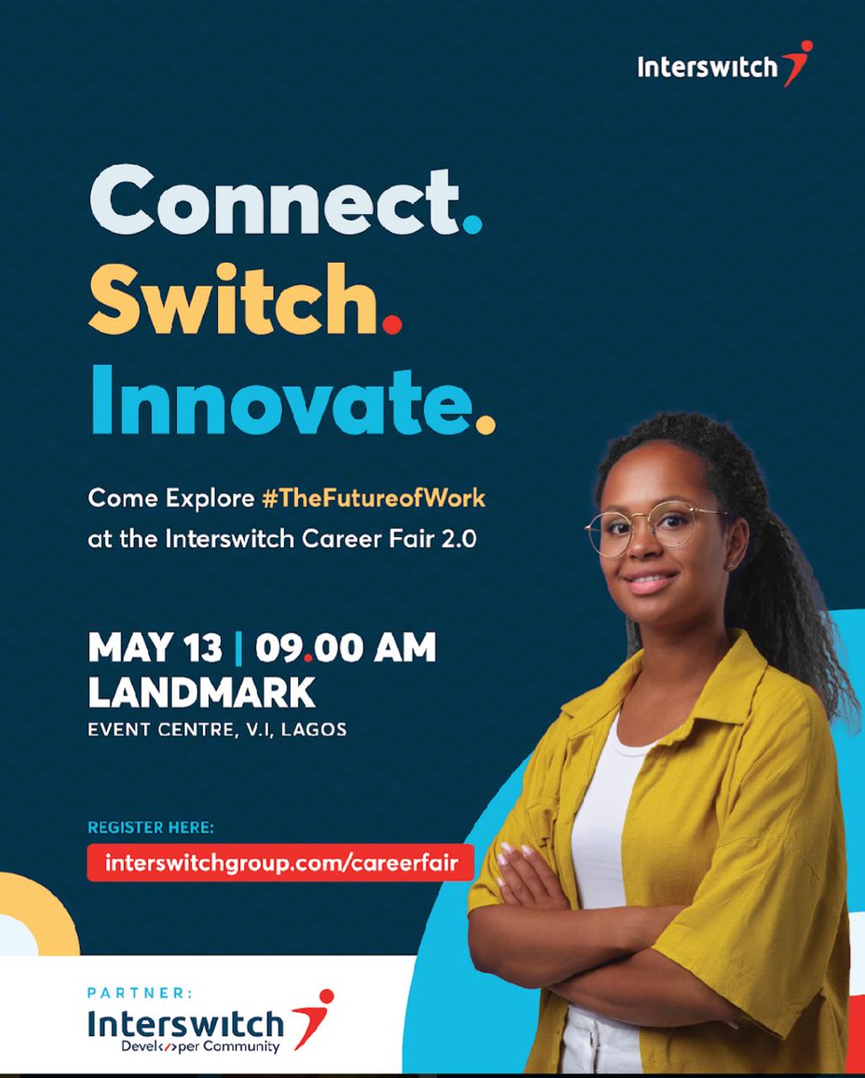 GodfirstOnuoha's tweet photo. I'm super excited to be live at @InterswitchGRP Career Fair 2.0 🎉
So far, the sessions have been so amazing, insightful and I'm proud to be part of @InterswitchDev
#InterswitchCareerFair
#TheFutureOfWork
#TheSwitchEffect
#BestEmployerBrandSSA
#RisingStars
#NeverS20P
#IDC https://t.co/xqdVBDtUSC