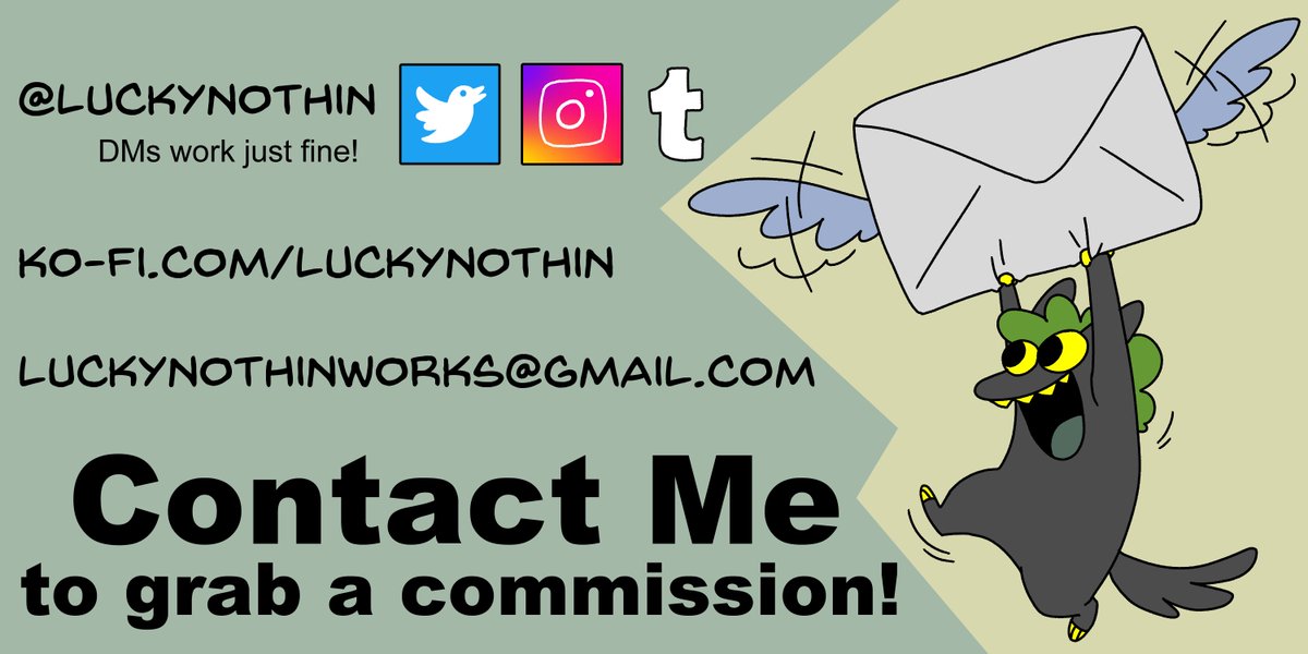 commissions! woo! feel free to spread the word!
likes &amp; retweets help too!