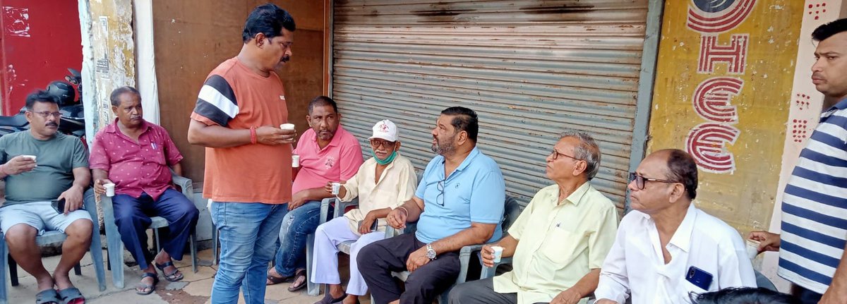 debashish_mla's tweet photo. Met with the people &amp; party workers from Ranihat Gaud Sahi.   to discuss their various issues. 
#Cuttack #Ranihat https://t.co/5d3xh33bX2