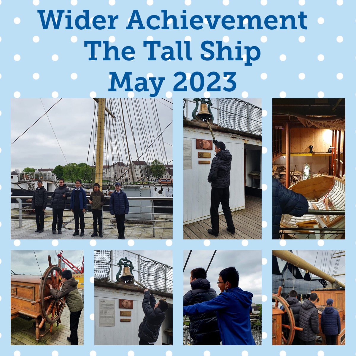 Our Photography and Outdoor Learning pupils enjoyed a visit to The Tall Ship as part of their <a href="/jasschools/">JASS</a> yesterday - they had a fantastic time