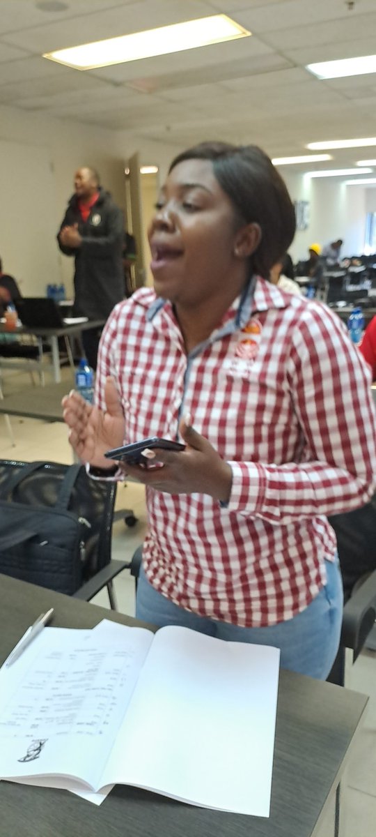 _cosatu's tweet photo. Now, #COSATU National Young Workers Forum Chairperson is delivering a message of support at the meeting attended by young leaders from provinces #CosatuYoungWorkers https://t.co/xlyMMGkYMF