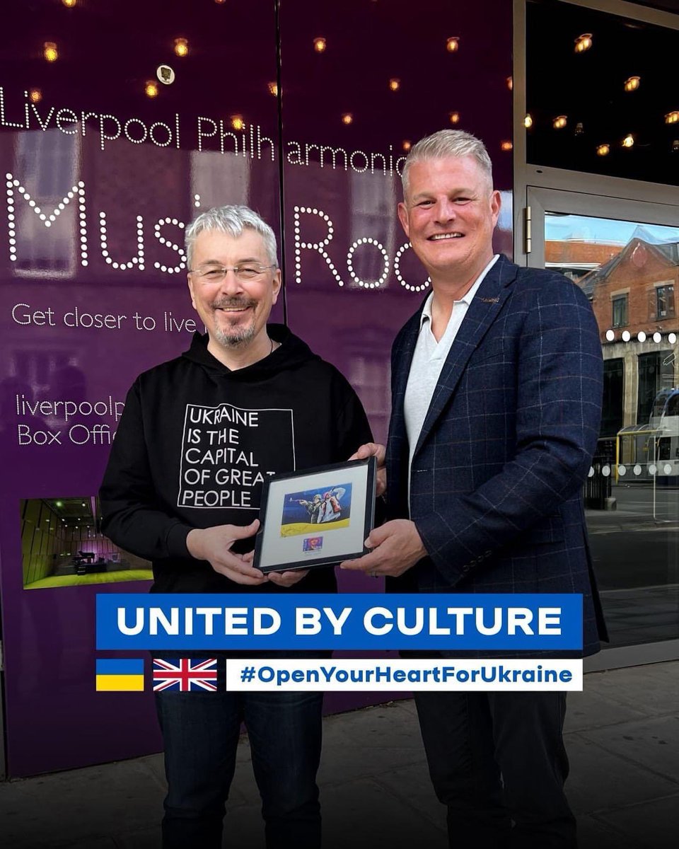 StuartAndrew's tweet photo. 🇬🇧🇺🇦 Music has united us. Eurovision has united us. Ukraine and the UK have different cultures, but our respect for diversity is shared. In #TheUnityWave today, we celebrate the partnership between our countries that turned this year’s Eurovision into a fantastic project. https://t.co/QusiT0u3sX