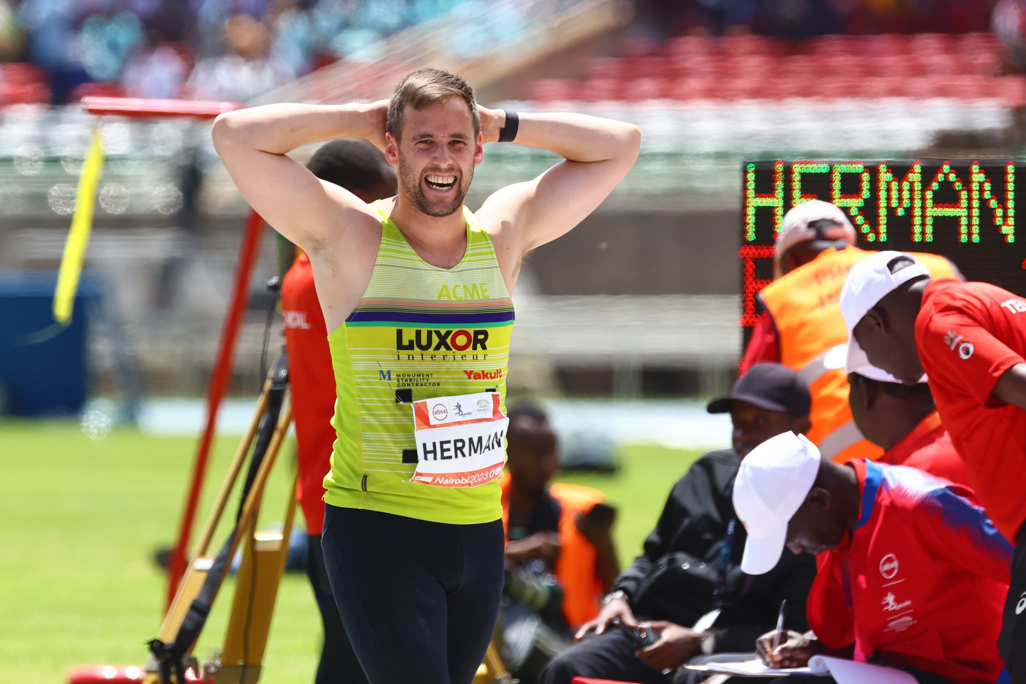 Athletics Kenya on Twitter "Javelin Throw Results Timothy Herman of