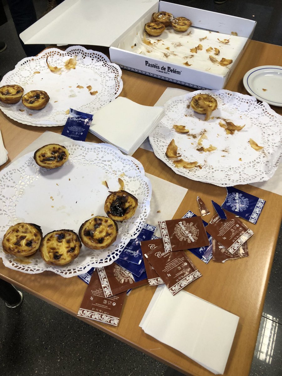 Even on a Saturday, the operational planning doesn't stop... the courses of action are being developed and the first good ideas are emerging! It is also an opportunity to taste a local speciality 🇵🇹 like pastéis de Belém.