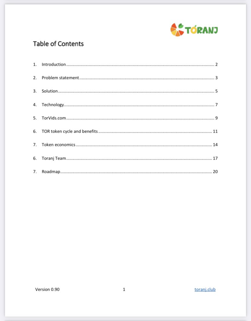 toranjtoken's tweet photo. 📣 We know that you have been eagerly anticipating the release of our project's whitepaper, and we are excited to announce that the wait is almost over.
Our team has been working tirelessly to create an informative document that outlines our vision, goals, and technical details. https://t.co/G0FTS3WBtq