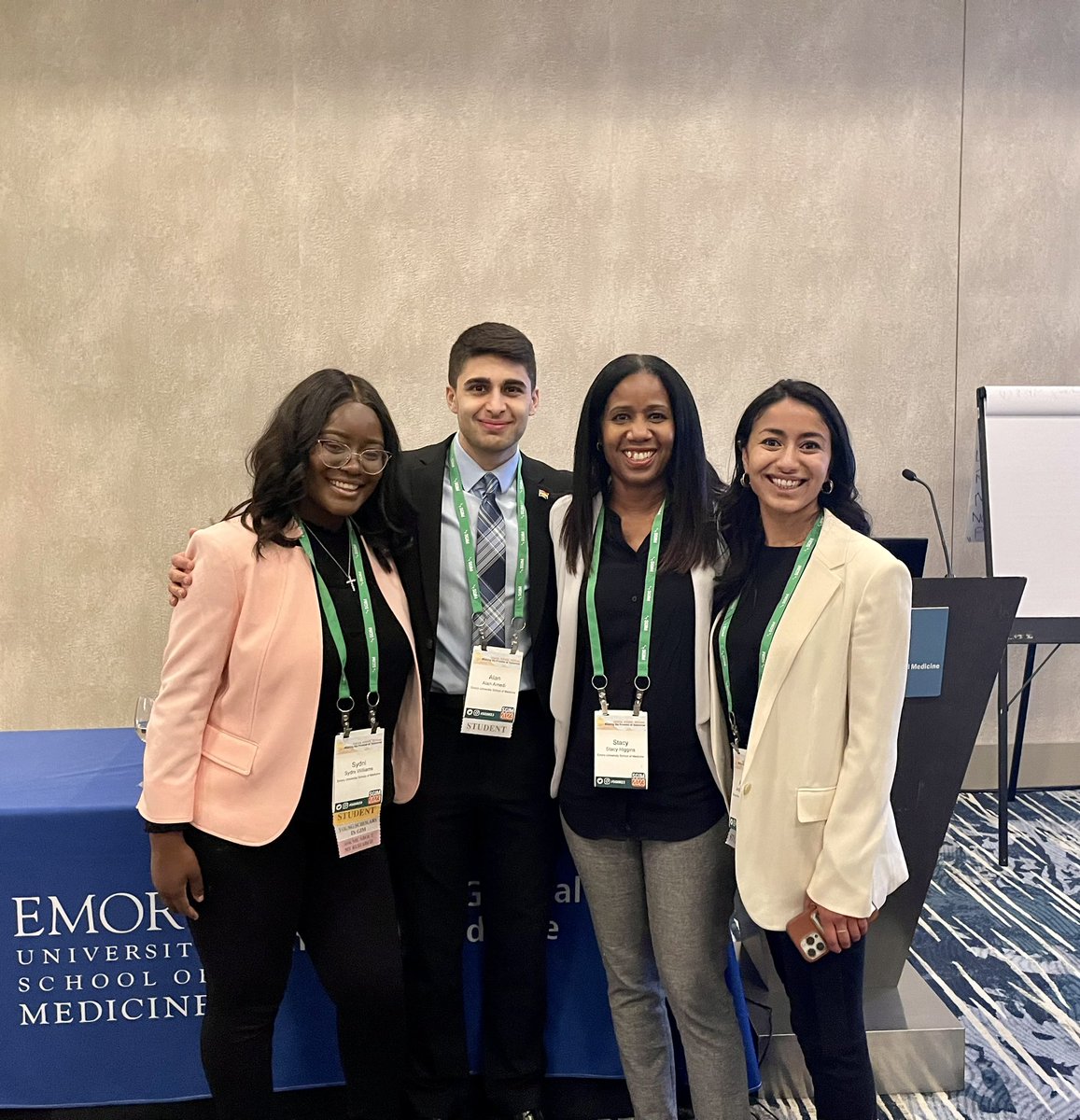 AAmedi7's tweet photo. Had a great time at #SGIM23 with mentors and friends. Honored to have gotten the opportunity to present our case about coronary subclavian steal syndrome. https://t.co/14F7YSHJob