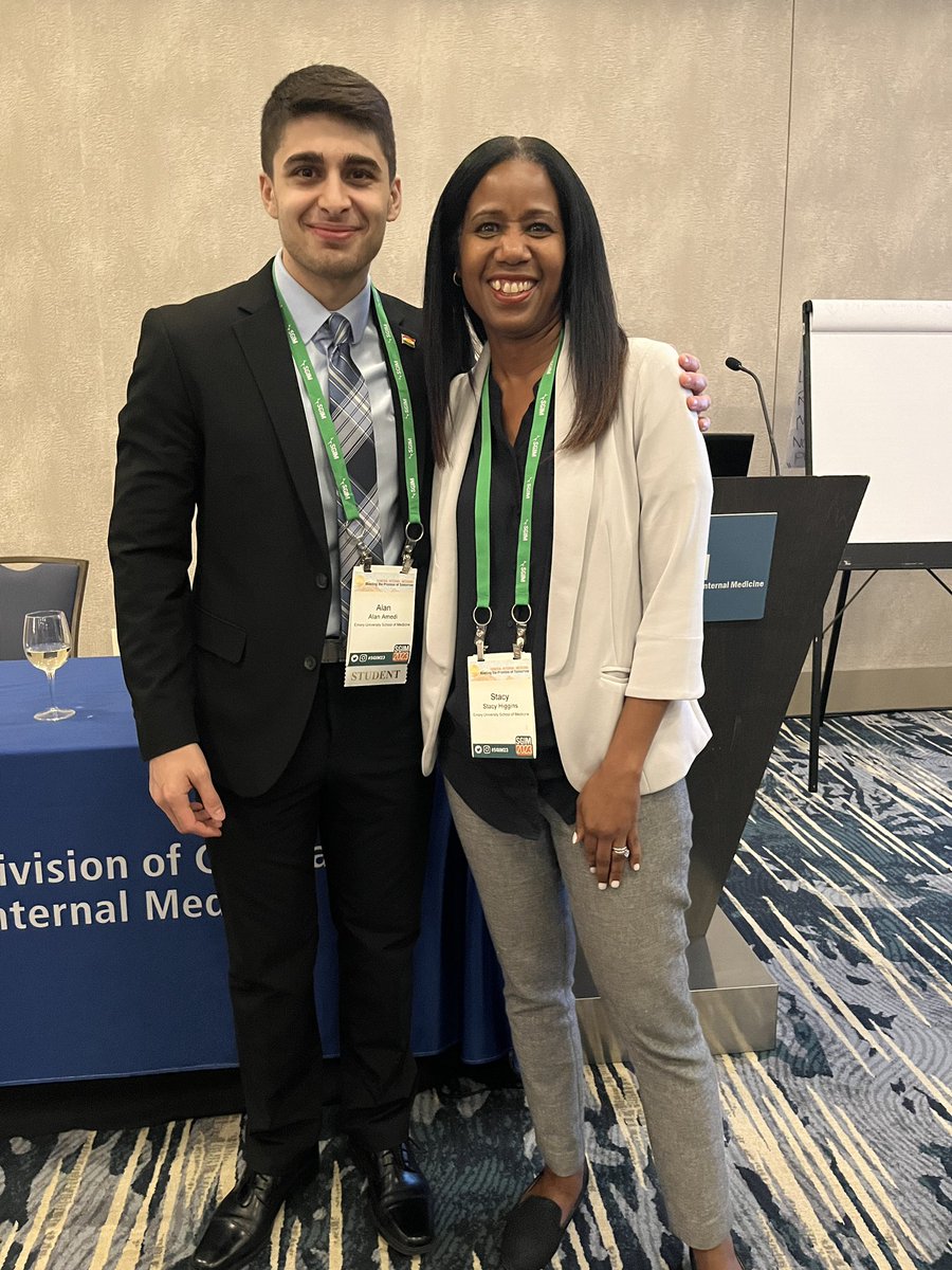 AAmedi7's tweet photo. Had a great time at #SGIM23 with mentors and friends. Honored to have gotten the opportunity to present our case about coronary subclavian steal syndrome. https://t.co/14F7YSHJob