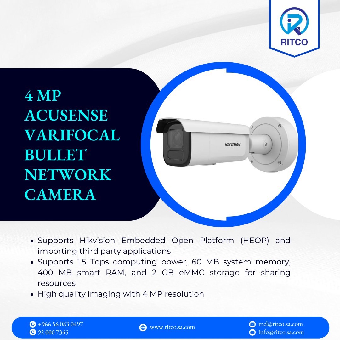 social4ritco's tweet image. Check out our range of Bullet Network Cameras – complete with motion sensing and night vision capabilities! #homesecurity #motiondetection.