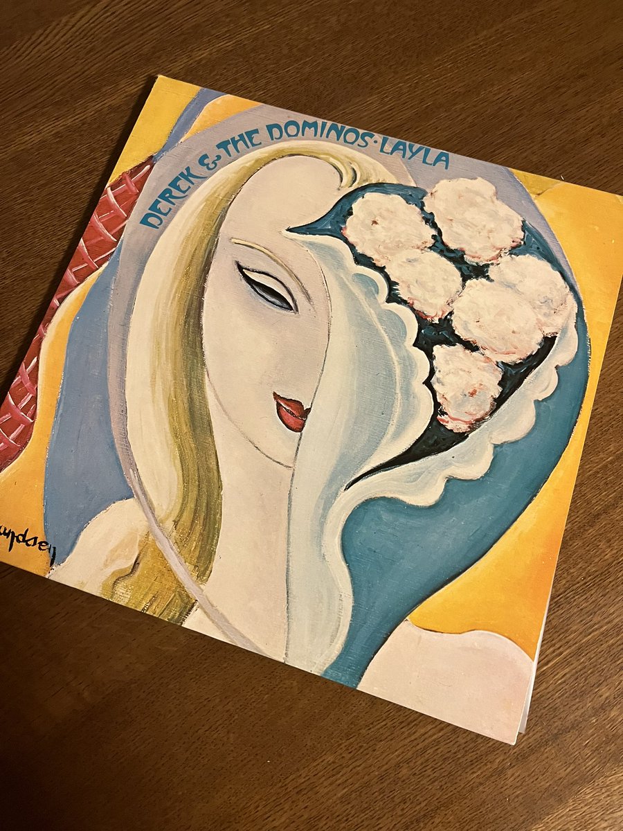 Corellismandlin's tweet photo. #DerekAndTheDominos
『Layla and Other Assorted Love Songs』(1970)
#DerekIsEric
#音楽好きと繋がりたい
昨日に引き続き、Groove様で入手した『いとしのレイラ』UK再発盤。
実はアナログで聴くのは久しぶりでして💦ずっとアナログは日本盤を聴いていて、40周年BOXはCD、DVDオーディオで↓ https://t.co/gCm5t1C2WC