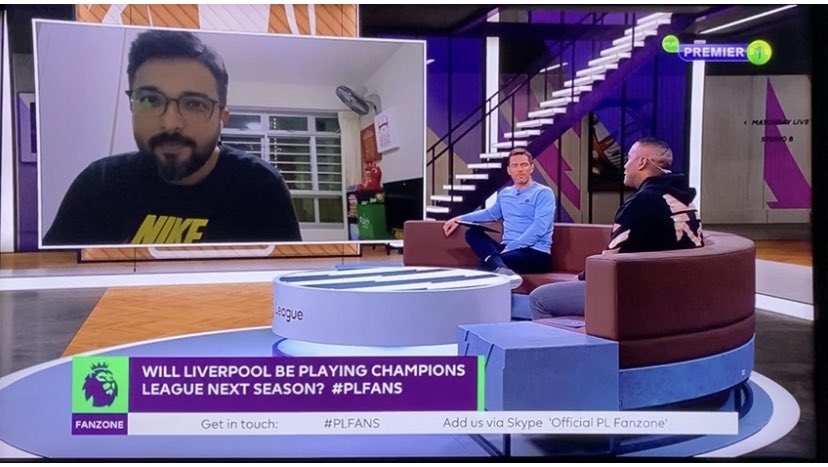 SenorImp's tweet image. Friday night football chat with @willperryTV and @morrisonclinton for @premierleague 📺 

🚩 Form on their side, can @LFC gatecrash into top 4?
🚩 Looking ahead to the crucial Leicester game 
🚩 Klopp and summer rebuild

#LFC #PremierLeague #PLFans 

🎥: PL Productions