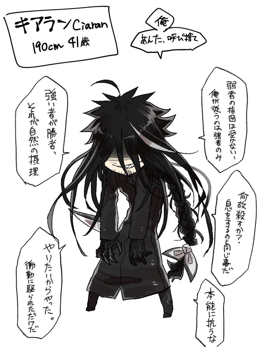 話し方参考にデフォルメ描きがち 