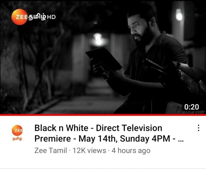 karthikfan21's tweet photo. πK PRODUCTIONS KSTUDIOS DEBUT MOVIE BLACK 'N' WHITE DTP TOMORROW at 4pm in ZEETAMIL.#karthikraj #kanaakaanumkaalangalkalloriyinkadhai #office #465movie #npnet #sembaruthi #mugilan #kstudios #2yearsofmugilan #1yearofkstudios
#blacknwhite #karthigaideepam
https://t.co/lroSG6cJiq https://t.co/Qn4SDTZ8xB