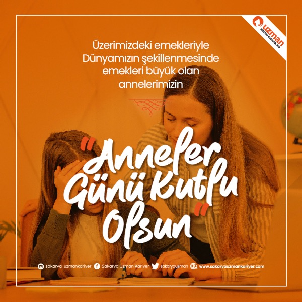 sakaryauzman's tweet photo. Geleceğimizi inşa eden kadınlarımızın, emeği asla ödenemeyecek kıymetli annelerimizin Anneler Günü Kutlu Olsun! 😊 #annelergünü #sakaryauzmankariyer https://t.co/6JgP9WYFqH