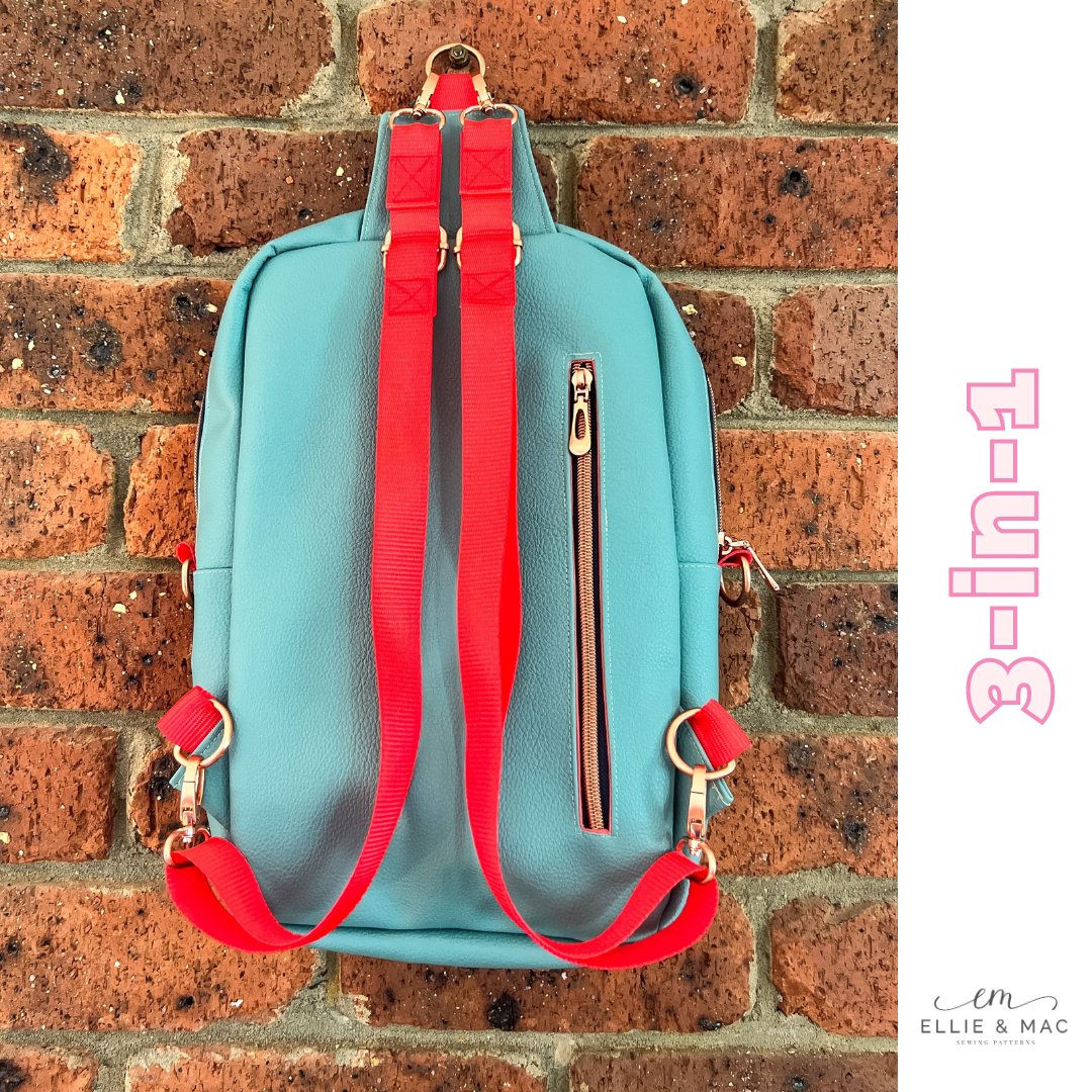 Ellieandmac's tweet image. Which version is your favorite?
➡Crossbody
➡Backpack
➡3-in-1 Option ( backpack, crossbody, and sling bag)
😀Our Modern Manda Convertible Bag Pattern contains all 3! ⏳Only 1 day left to buy it at $5.95 plus get another FREE ❤ ellieandmac.com/products/moder…

#ellieandmac #bagpattern