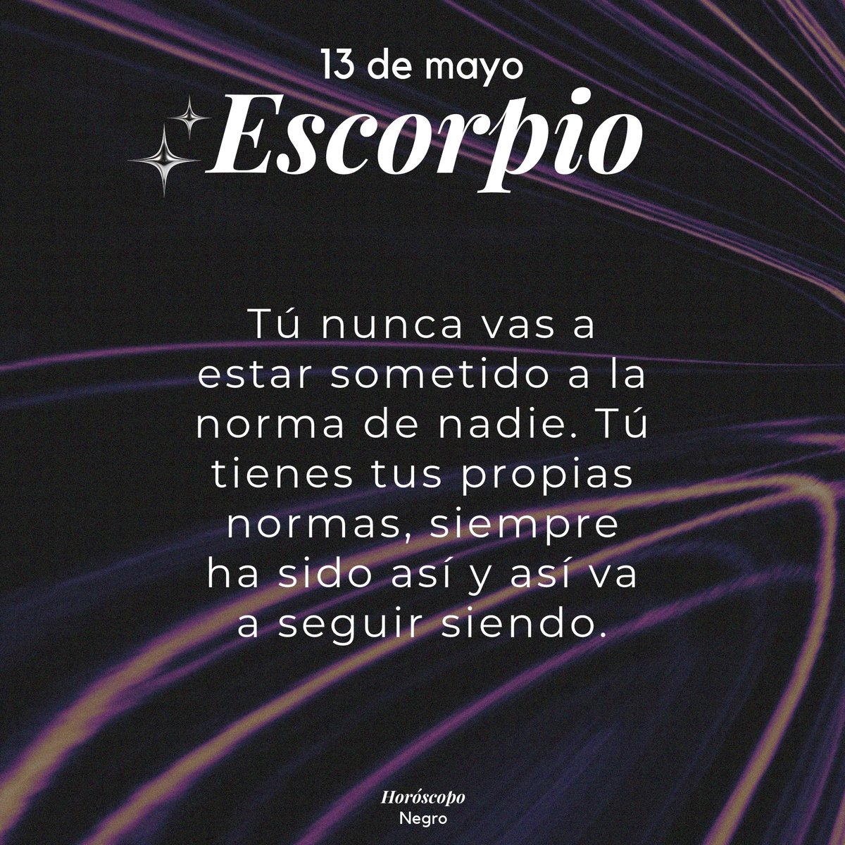 escorpio_hn's tweet photo. El horóscopo diario del 13 de mayo para Escorpio 🔮♏ Lee completo aquí: https://t.co/KGY7aOnryD https://t.co/KzuI57Z4Xp