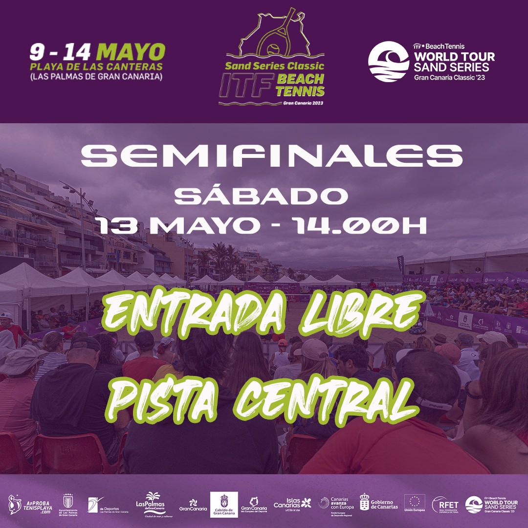 🏆A partir de las 14.00h comienza la lucha por un puesto en la gran final. 🎾