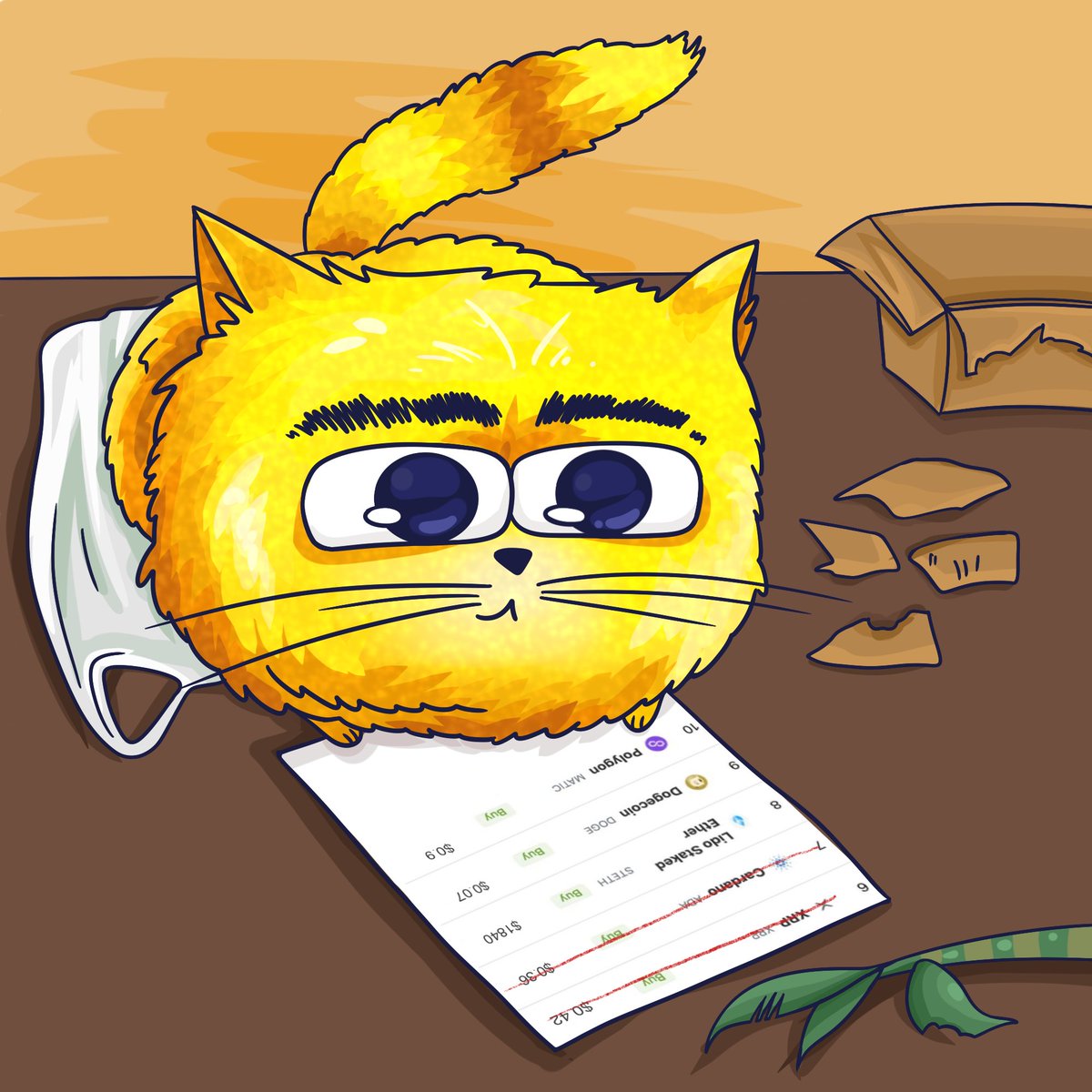 A memecoin called $ADA is worth $13 billion.
A self-proclaimed crypto called $XRP is worth $22 billion.

Shots fired. $CAT is coming for both.