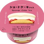 「井村屋」からショートケーキアイスが新登場! スポンジが入り本物のケーキのよう