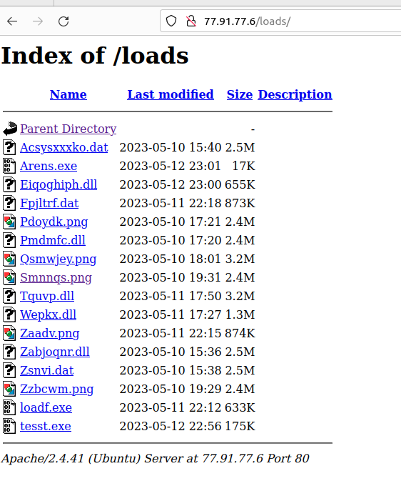Gi7w0rm's tweet image. #opendir found via a #SmokeLoader #payload.
I have yet to identify all payloads, but there is a #Telegram-based #Loader, #RedLine #Stealer, and #PandaStealer. Also #Steganographie 

hxxp://77.91.77.6/loads/

All #IoC on #URLHaus