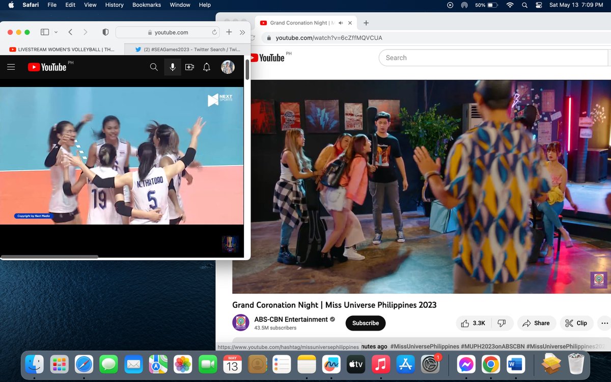 Iamjordaaaann's tweet photo. 7:09PM - waiting for Miss Universe PH Coronation x Ends of Set 1 Seagames wv Thai vs PH  #SeaGames2023 #MissUniversePhilippines2023 https://t.co/MIQU9iKlHR