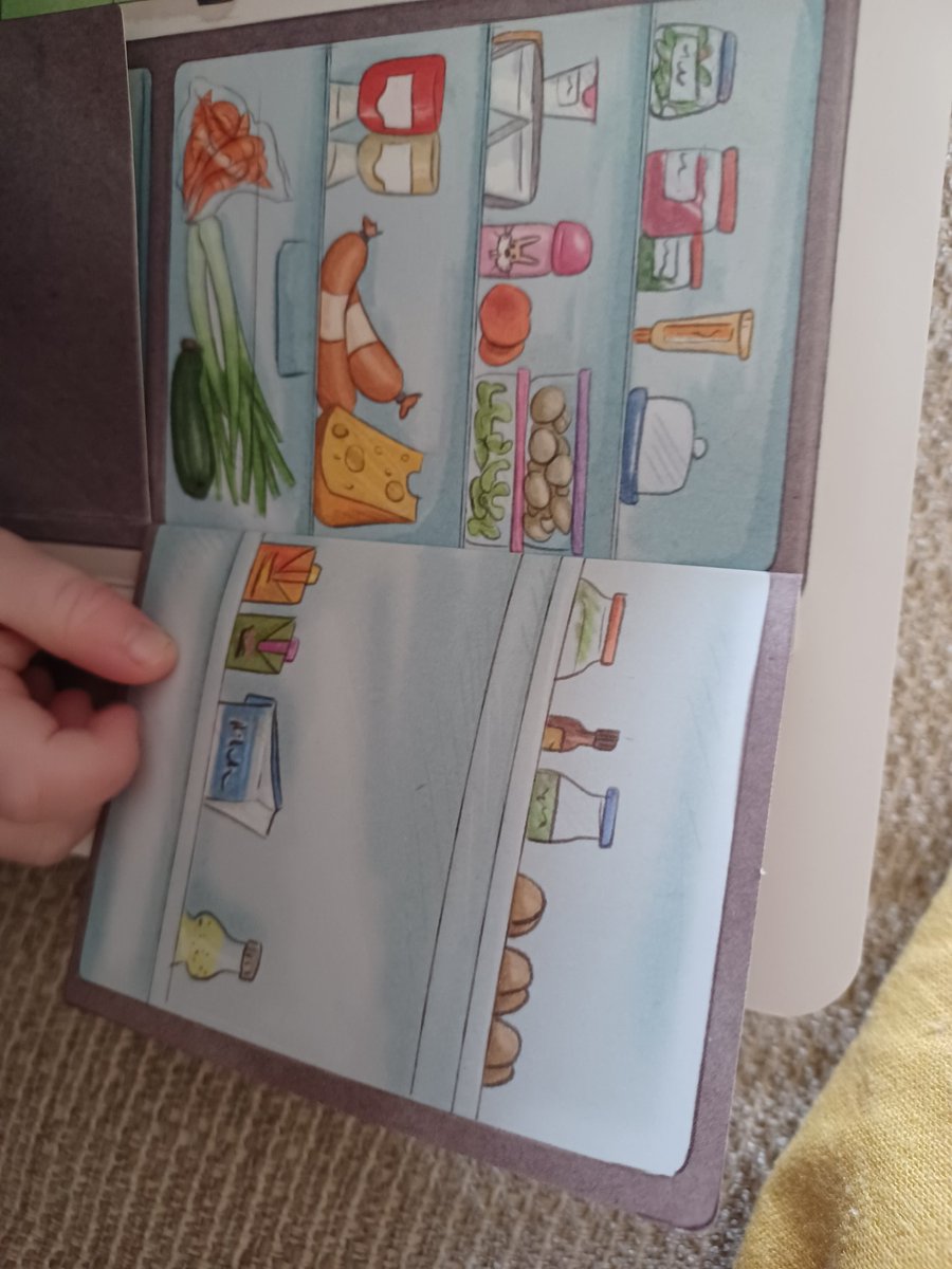 Say it's a German language children's book without saying it's a German language children's book #spotthesausage #Knackwurst #Tupperware