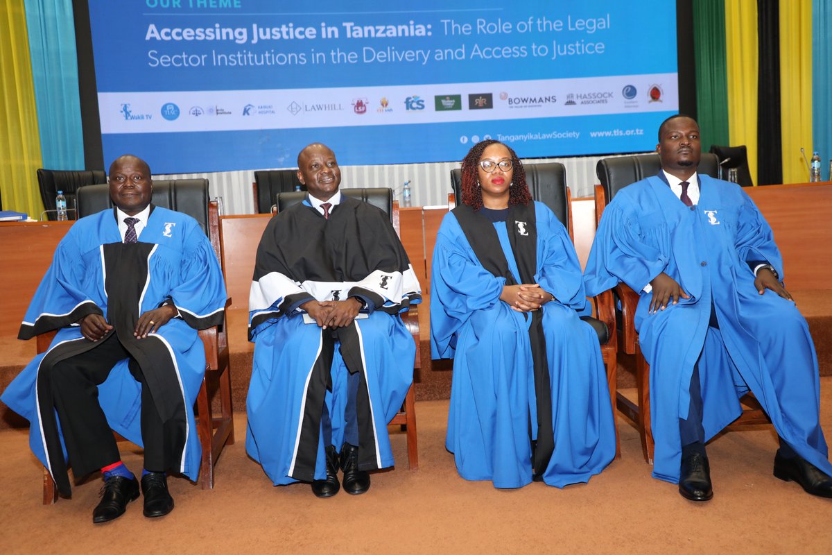 The new leadership of <a href="/TanganyikaLaw/">Tanganyika Law Society(TLS)</a>, President of TLS <a href="/haroldsung_/">Sungusia the Advocate</a> "We can build a Tanganyika Law Society that is more resourceful, responsible, Efficiency and effective in meeting the need of its members and their wider community" #TLSAGM2023