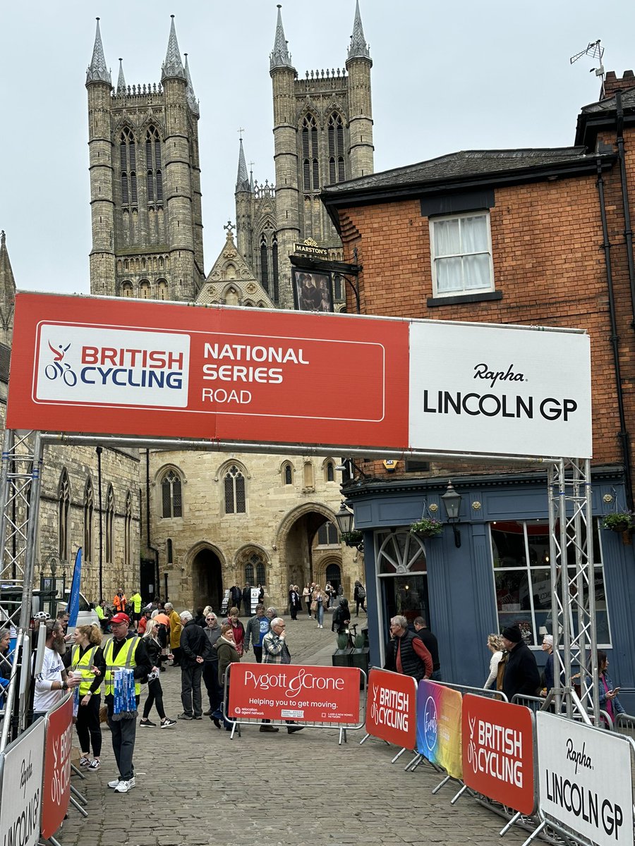 All set and ready for the <a href="/LincolnGrandPri/">Rapha Lincoln Grand Prix</a> , the UK most iconic and oldest bike race sponsored by <a href="/rapha/">Rapha</a> <a href="/wattbike/">Wattbike</a> <a href="/PygottandCrone/">Pygott & Crone</a> <a href="/HemswellCourt/">EIys Netwσrk·</a> , see you all tomorrow