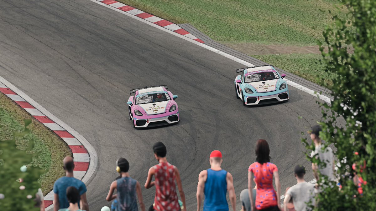 WHAT’S BETTER THAN A CHEESEBURGER? A DOUBLE! 2 wagens in the top split of @iRacing @24hNBR! #969 🇮🇲 @JoshThompson49 🇬🇧 @avrolled 🇬🇧 @Will_Tregurtha 🇳🇴 @sindresetsaas #696 🇺🇸 @MaxEsterson 🇵🇱 @mati_nogaj 🇵🇱 @jerzyglac 🏴󠁧󠁢󠁳󠁣󠁴󠁿 @MivanoFroger Let’s cook! 🔥🏁