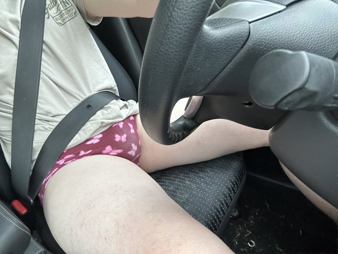 Just over here driving around with no pants on. Don&rsquo;t mind me ☺️ #femboybooty #cock #panties #penis #anal<a href="/tag/panties"class="tags"><span>#panties</span></a><a href="/tag/cock"class="tags"><span>#cock</span></a><a href="/tag/penis"class="tags"><span>#penis</span></a><a href="/tag/anal"class="tags"><span>#anal</span></a><a href="/tag/crossdresser"class="tags"><span>#crossdresser</span></a><a href="/tag/precum"class="tags"><span>#precum</span></a>