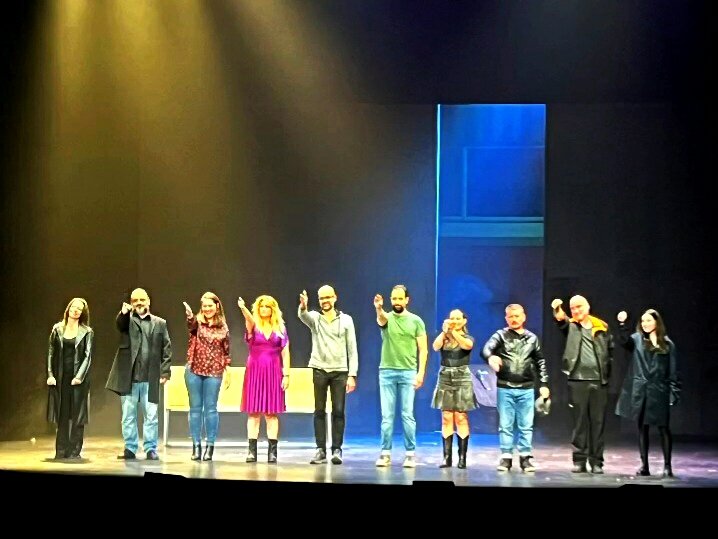 CrisPuertas's tweet photo. Muchísimas gracias a todos los que ayer llenásteis el Teatro Palacio Valdés 
❤️

#LoInevitable
#Teatro
#PremioLopedeVega
#TeatroPalacioValdés
#Avilés https://t.co/iboQrAgaLE