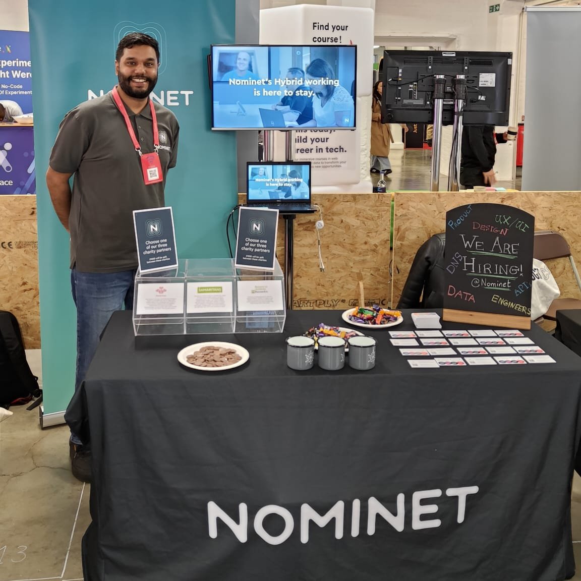 If you're attending @milkroundabout in London this weekend, come and chat with Amrit and the team about the exciting tech and engineering roles we offer working at the heart of .UK internet. siliconmilkroundabout.com #smrmay2023