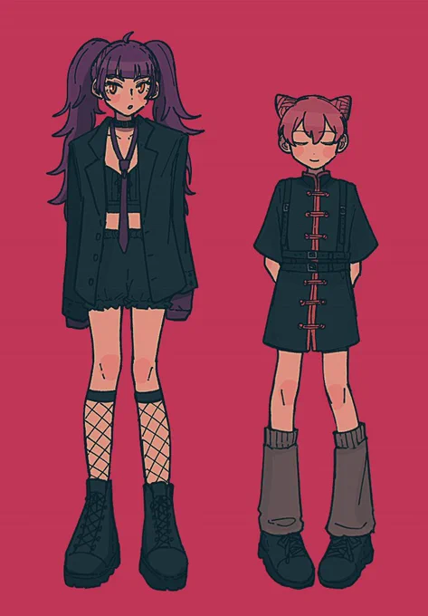 ミンピンたちに私服(+欲しい服)着せるやつ