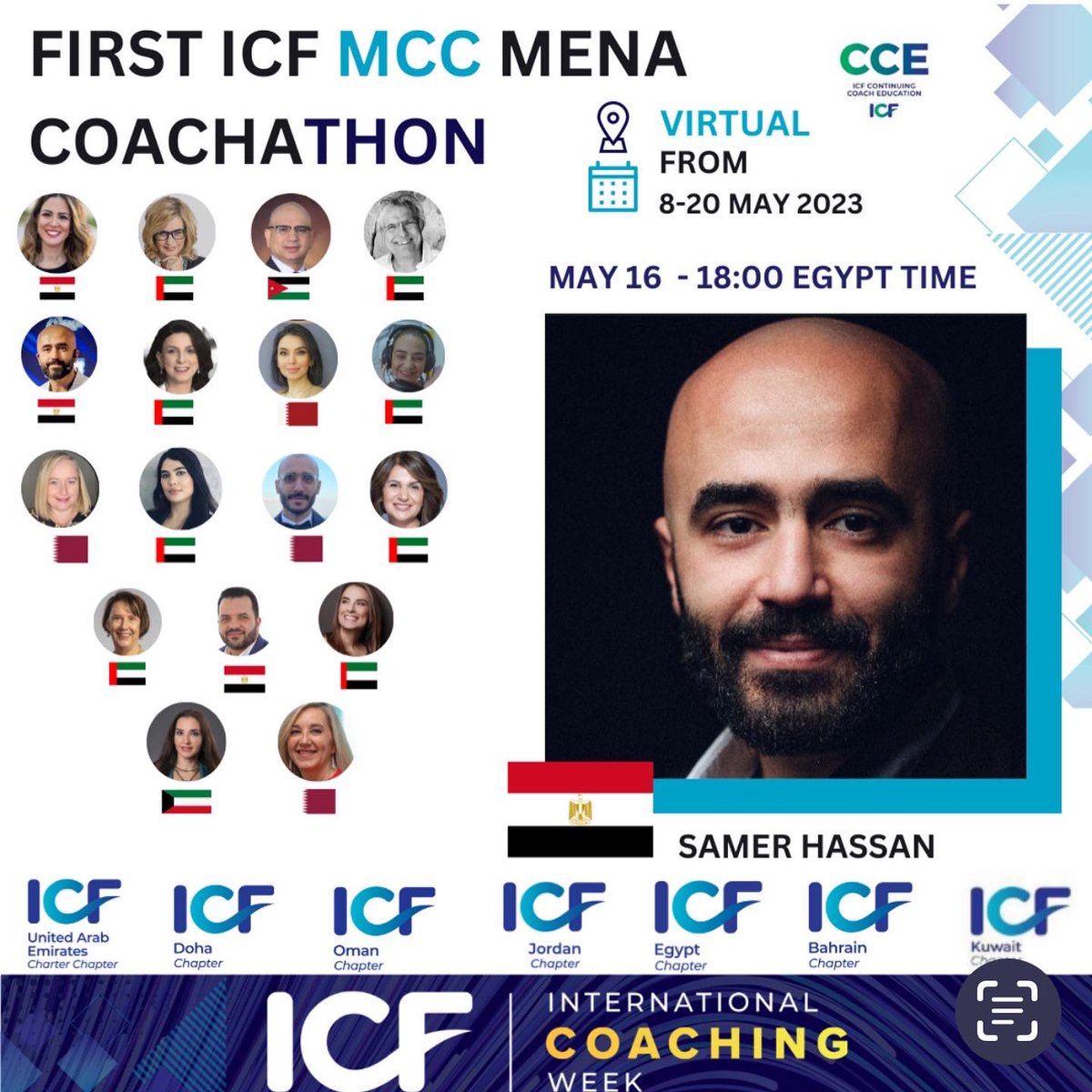 icfdoha's tweet photo. Register now:
UAE: https://t.co/lTV3S6uf5l
Qatar: https://t.co/T0MckDp8uO
Egypt: https://t.co/kWYogbxBE8
#coachingweek #coachingevent 
#internationalcoachingweek
#coaching #uae #icfqatar #opportunity #icfegypt #transformation #icfuaechapter #icw2023 #icfcoach #mcc #icfjordan # https://t.co/rRZO6Y1dCV