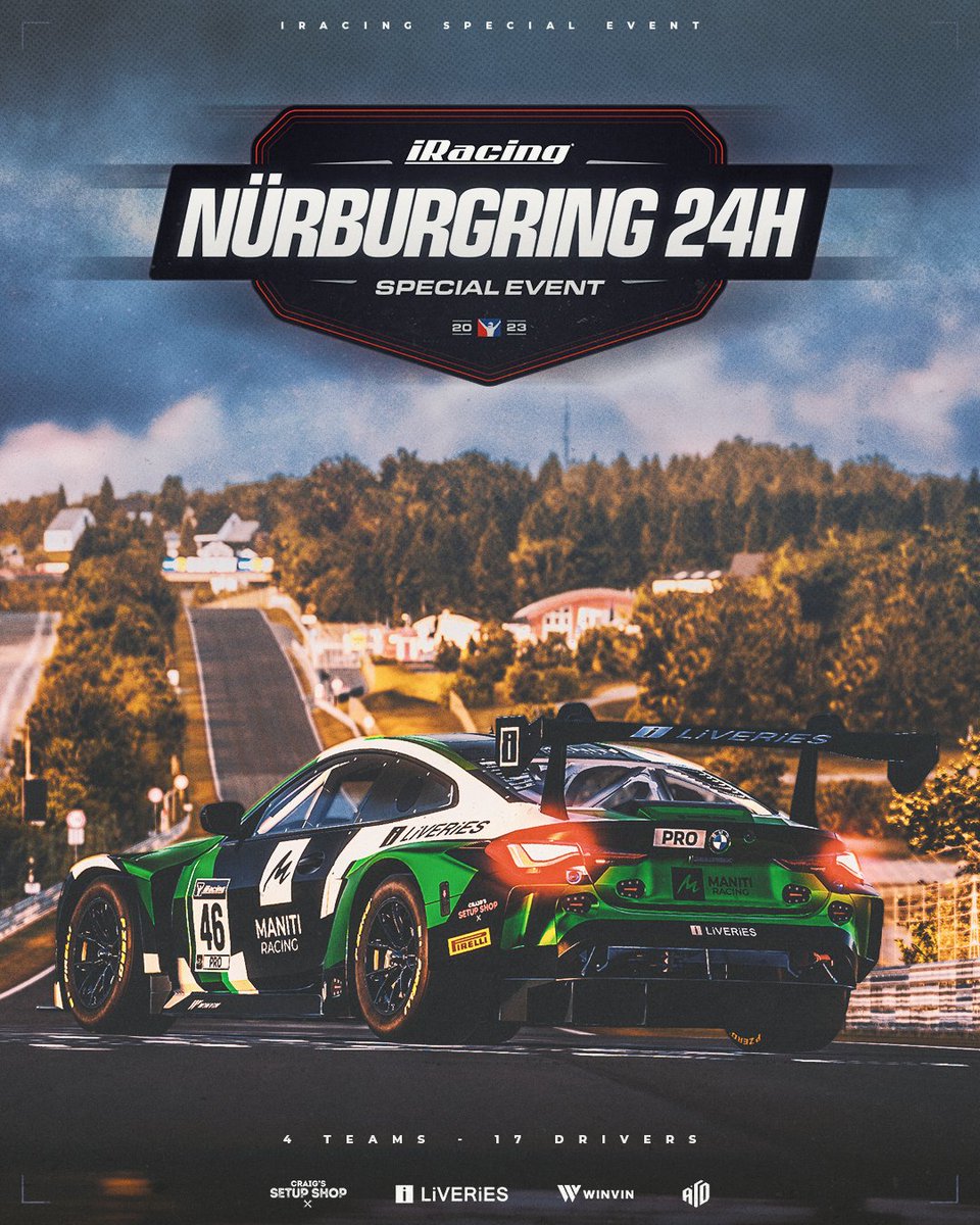 It is time for the home race!

We have 4 cars taking on the mighty Nordschleife today, three GT3s and a single Gt4 are looking to tame this beast of a race!