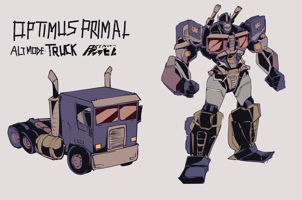 Munke is truk 
-
Anyways I hope u all like this 
-
-
Follow me @primusibi 
-
-
#transformers #transformersart #TransformersRiseofTheBeast #RiseOfTheBeasts #transformersfanart #primal #truck #fanart #transformersmovie #beastmode #concpet #characterdesign #optimusprimal