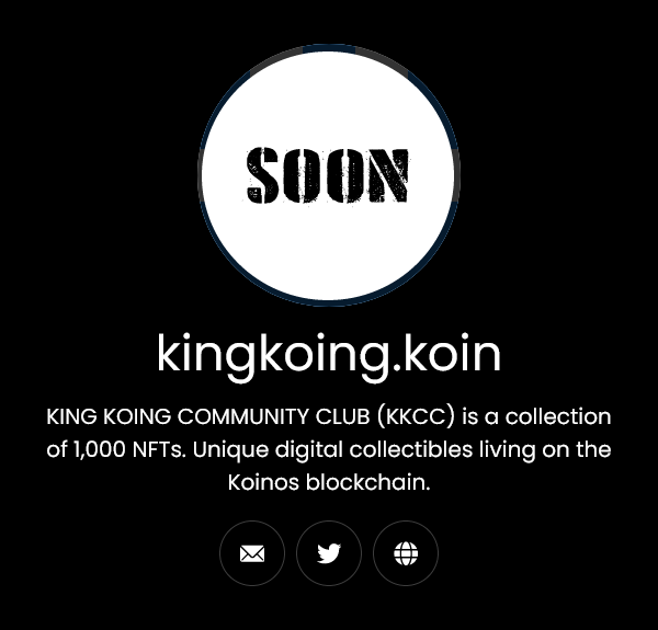 KingKoingCC's tweet photo. We are coming ..... 
https://t.co/uHPBZxL6Ld
 #KOINOS #KINGKOING https://t.co/QDj3k8dWcA