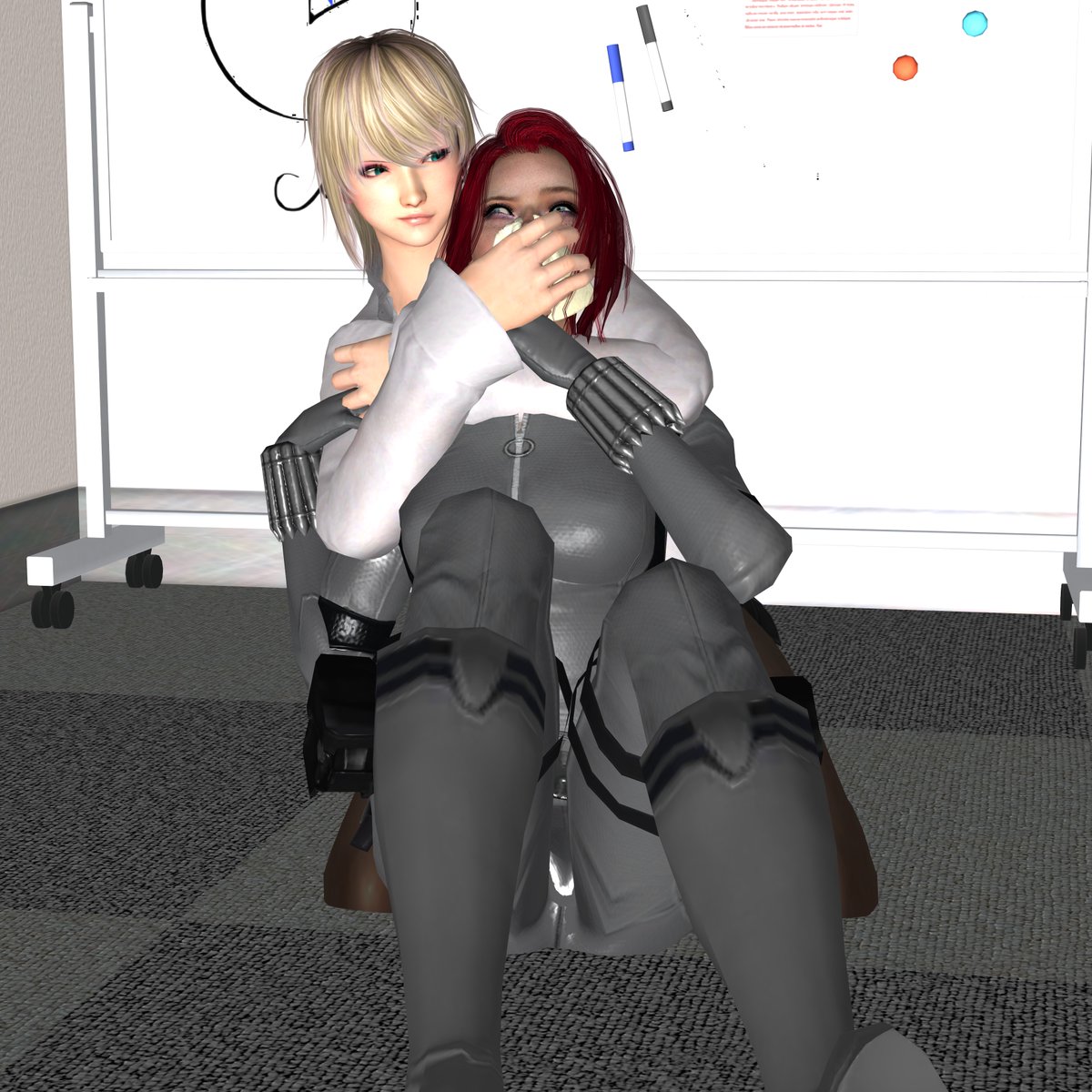 BoundOrdinary's tweet photo. Sneaking into the office of a sinister corporation and becoming a prisoner due to a guard who turned out to be more agile and inconspicuous was definitely not part of Black Widow's plans.
#marvel #blackwidow #chloroform #sleepyfetish #limpfetish #damselsinperil #damselsindistress https://t.co/Jf3ydHNHQj