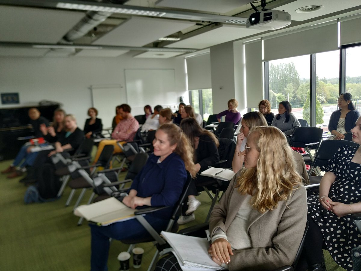 And we're off..... Dance Med and Sci Symposium wonderful talks on some very pertinent areas in dance safeguarding , mental health, emotional harm and self-harm <a href="/wlv_uni/">University of Wolverhampton</a> <a href="/NIDMS_/">NIDMS</a> <a href="/wlv_sport/">WLV Sport</a>