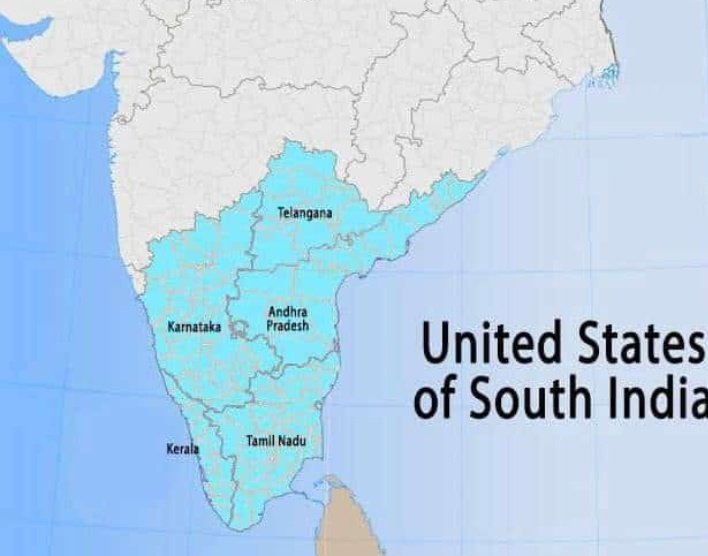 This is the Dravidian (model) Bhoomi  of a strong South India without the BJP🌞😊🤚