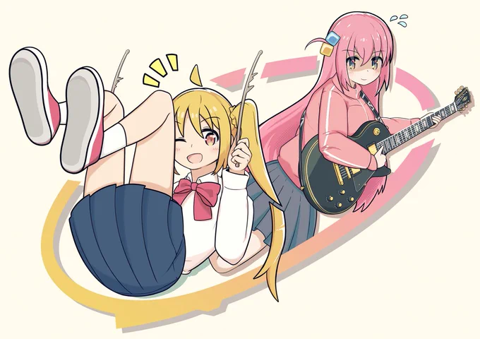 ぼ虹の日! #ぼっち・ざ・ろっく #ぼ虹