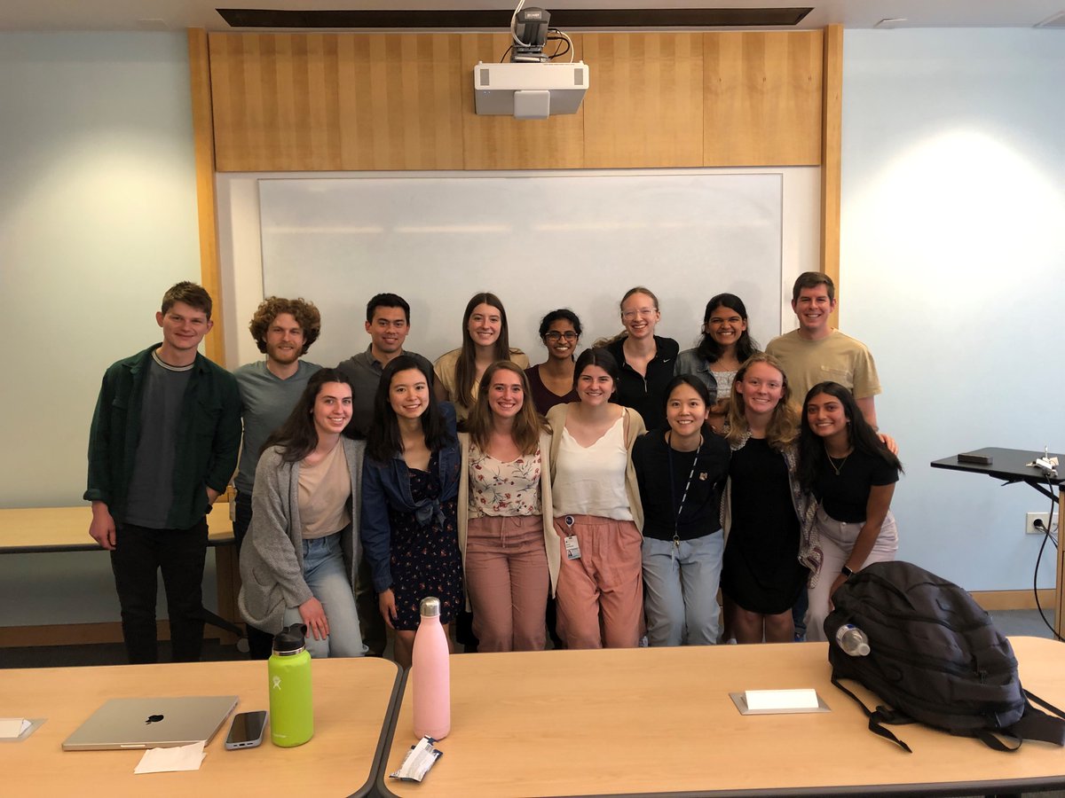 Every semester, we use our final group meeting for undergraduate research presentations. As always, this week's talks were amazing. Congratulations and thank you to all our undergraduate researchers and their mentors!