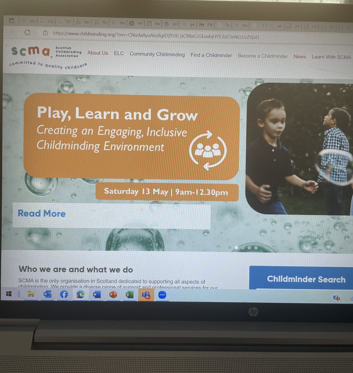 A very informative and engaging way to spend a Sat morning, joining our <a href="/ScotChildmind/">Scottish Childminding Association (SCMA)</a>  annual conference.