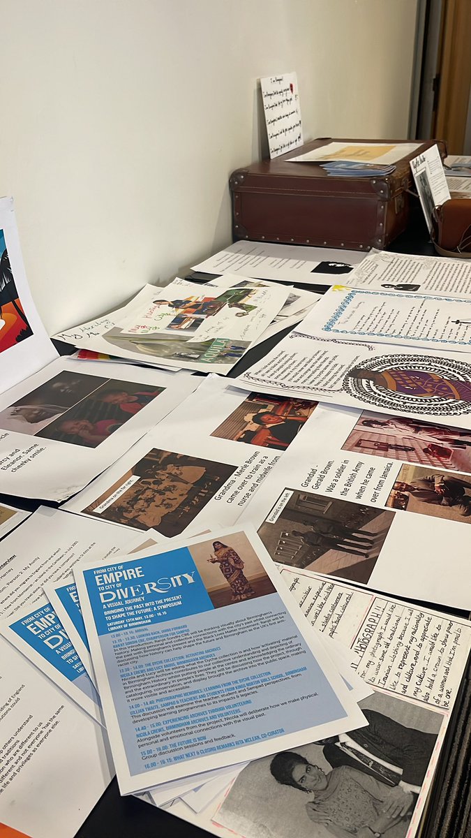 We’re all set up for today’s symposium - celebrating the achievements of ‘From City of Empire to City of Diversity’ project and asking ‘What’s Next?’