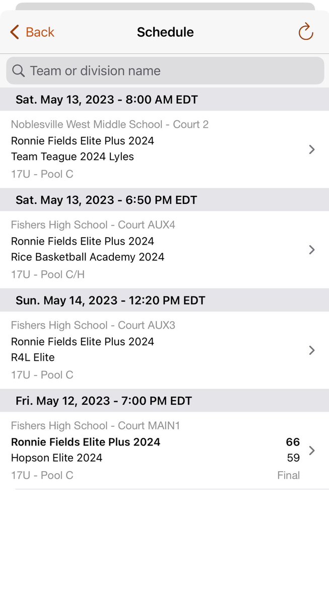 Here is my schedule for the Havoc in the Heartland tournament in Indiana! Good luck to all teams. <a href="/FABsportss/">FAB Sports</a> <a href="/PrepHoops/">Prep Hoops 🏀</a> <a href="/PrepHoopsIL/">Prep Hoops Illinois</a>