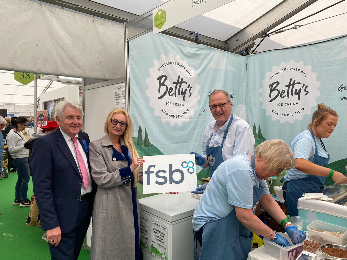 FSBNIRegion's tweet photo. Lovely to catch up with our members at the Balmoral Show - @BurrenBalsamics  &amp; @BettysCream1 always leading the way in the food sector https://t.co/80I11h4weI