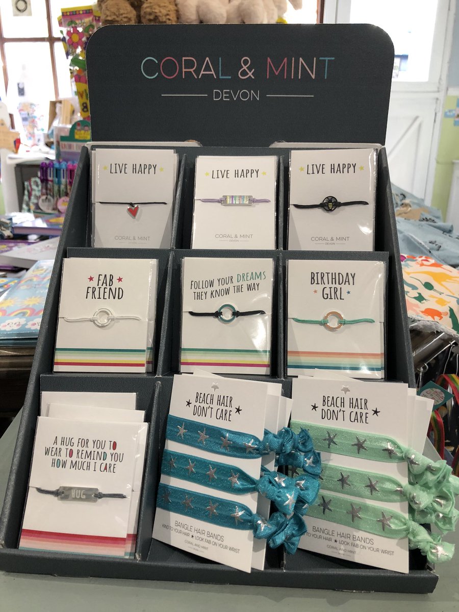 RainbowsDragons's tweet photo. We’re pleased to now be stocking these lovely string bracelets and bangle hair bands from Coral & Mint
#rainbowsanddragonsabergele #shop_local_north_wales #childrensshop #northwales #abergele #shopindie #coralandmint #stringbracelets #giftideas https://t.co/B4uSIjR1WO