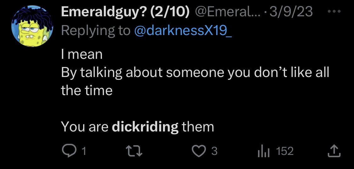 Emeraldguy? (2/10) on Twitter "*cough cough choke cough*"